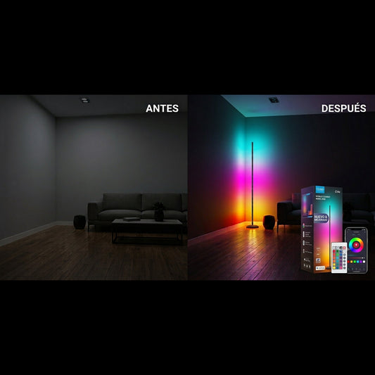 Ilumina Tu Mundo — Barra LED RGB Musical y Control por App