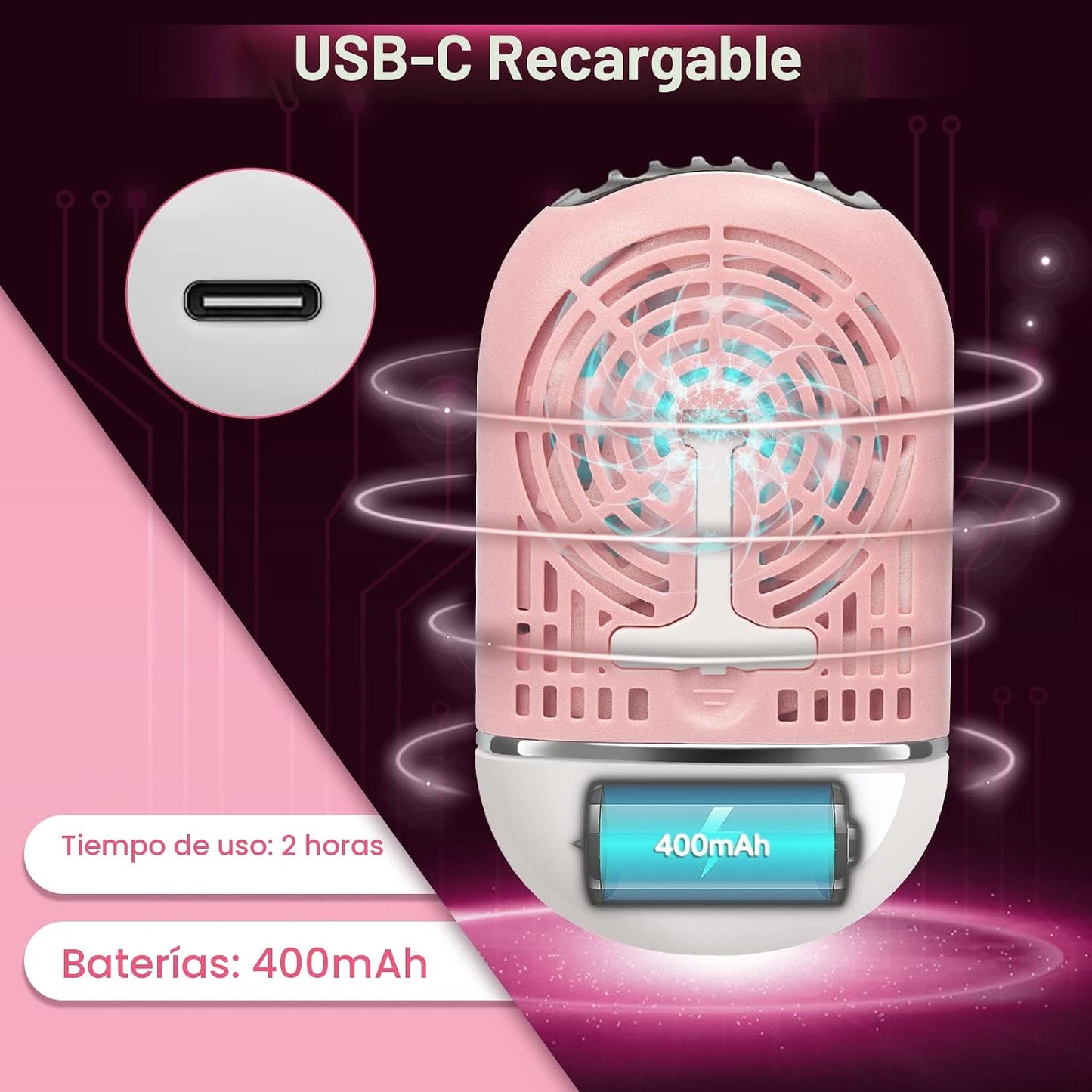 Secador Portátil de Uñas y Pestañas - UltraFast