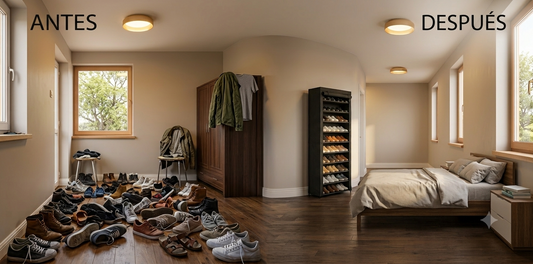 Adiós al Caos — Zapatera Organizadora Vertical 10 Niveles