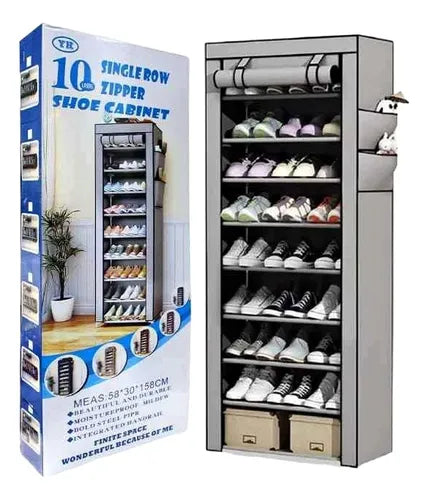Adiós al Caos — Zapatera Organizadora Vertical 10 Niveles
